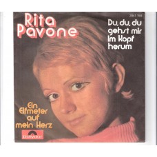 RITA PAVONE - Du, du, du gehst mir im Kopf herum           ***Aut - Press***